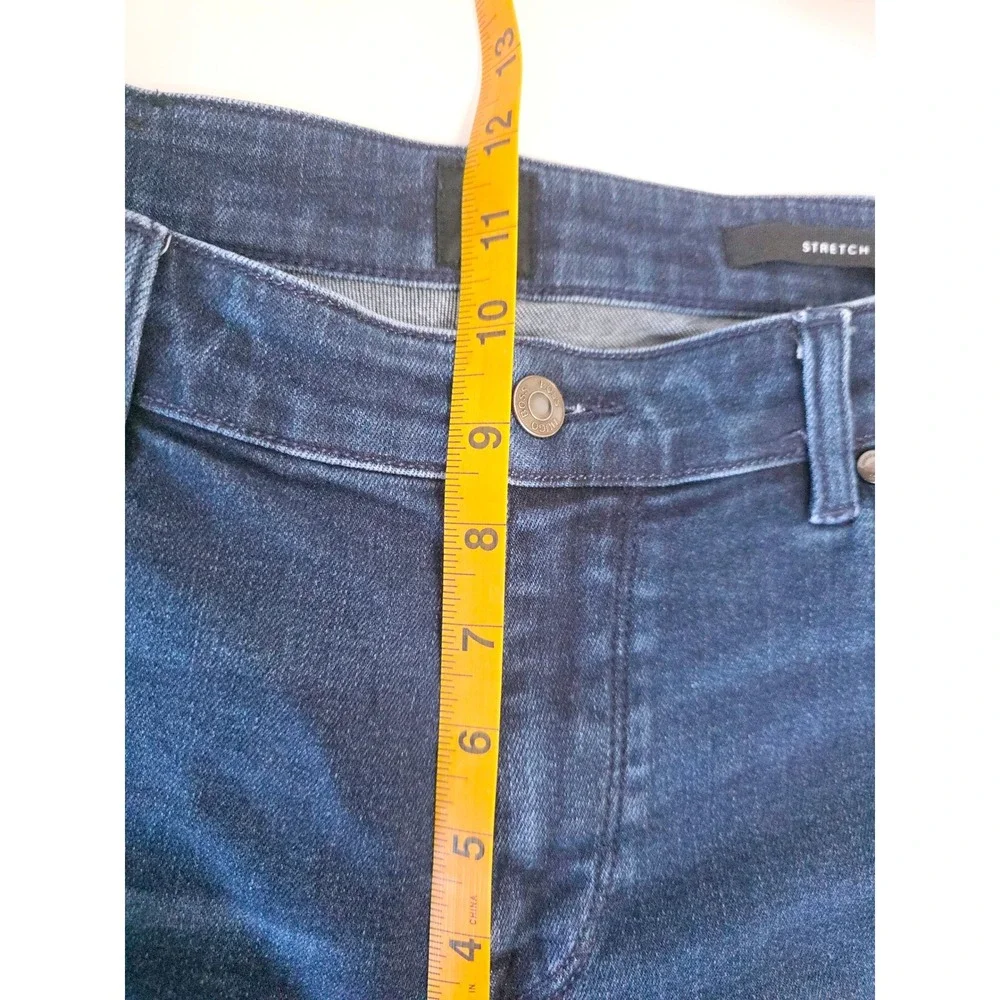 BOSS Hugo Boss‎ Responsible Stretch Jeans Dark Wash Straight Leg Denim Blue